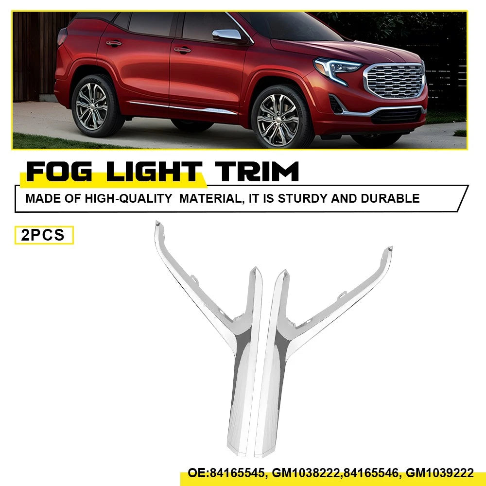 2X Fog Light Cover for GMC Terrain SLT (2018–2021) 84165546