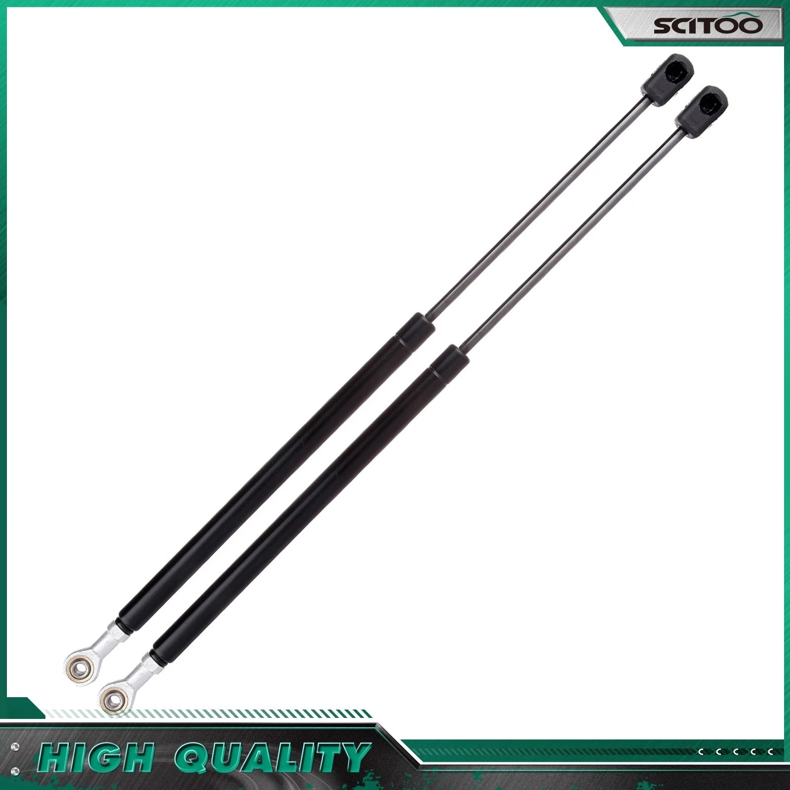 2X Window Glass Gas Lift Supports Shocks Strut for Ford Expedition (1997–2002)