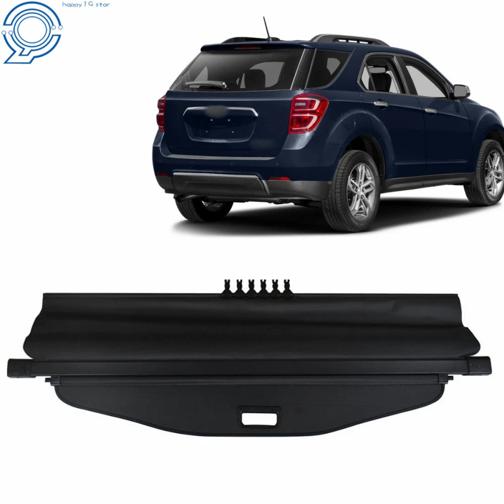 Cargo Cover Trunk Shade for Chevrolet Equinox (2010–2017) Aluminum Fabric