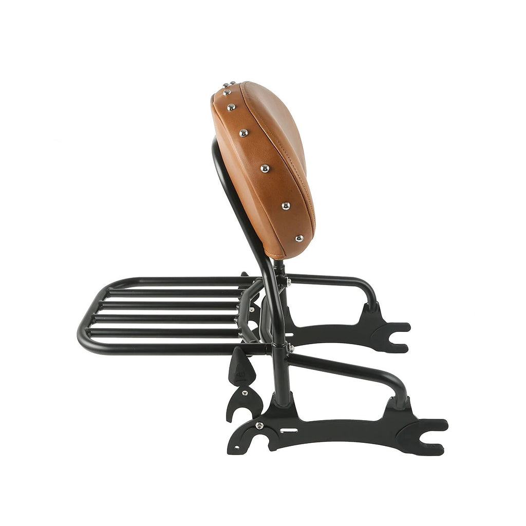 12" Backrest Sissy Bar Luggage Rack for Indian Chief Vintage (2014–2018)