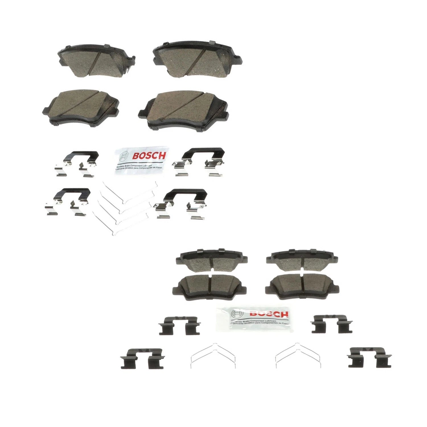 Bosch Quietcast Brake Pad Kit for Hyundai Elantra, Elantra GT (2011–2016)