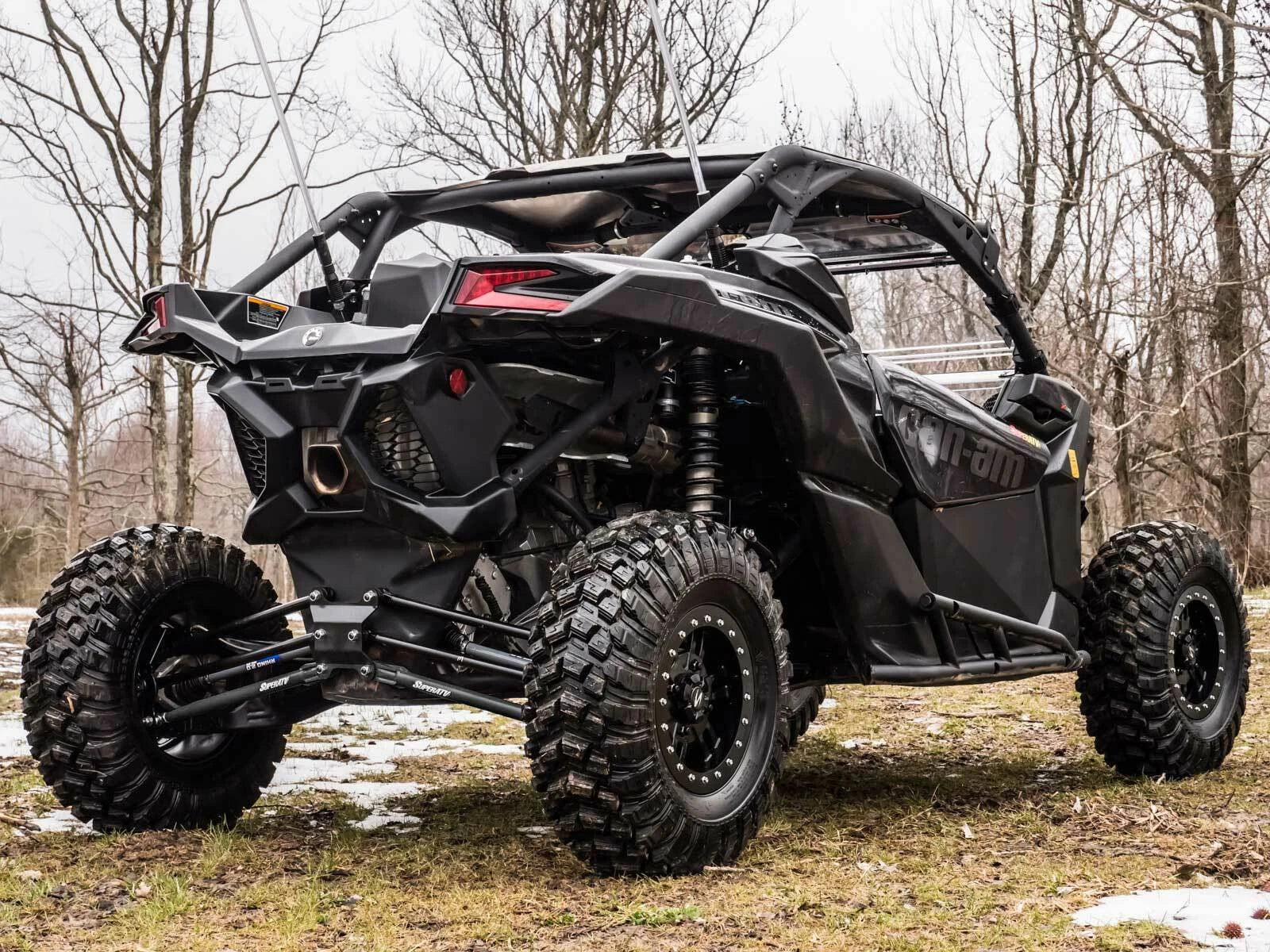 SuperATV Tubed Rear Lower Radius Arms for Can-Am Maverick X3 (2017–2023)