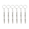 Eyeglass Repair Tool Set with Cross & Flat Head Screwdrivers