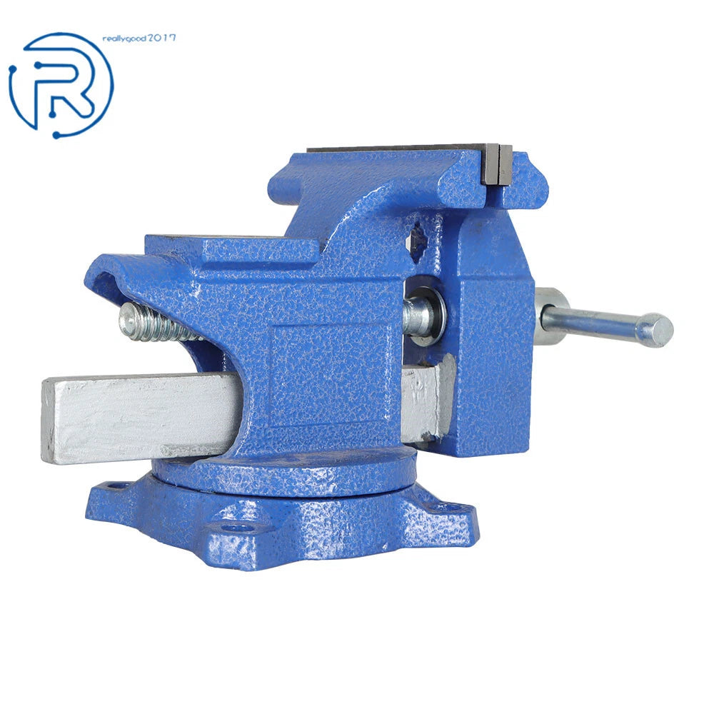 4.5" Heavy Bench Vise with Anvil for Workbench