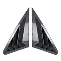 Carbon Rear Window Louver Cover Trim for Audi A3 S3 RS3 Sedan (2014-2020)