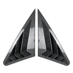 Carbon Rear Window Louver Cover Trim for Audi A3 S3 RS3 Sedan (2014-2020)