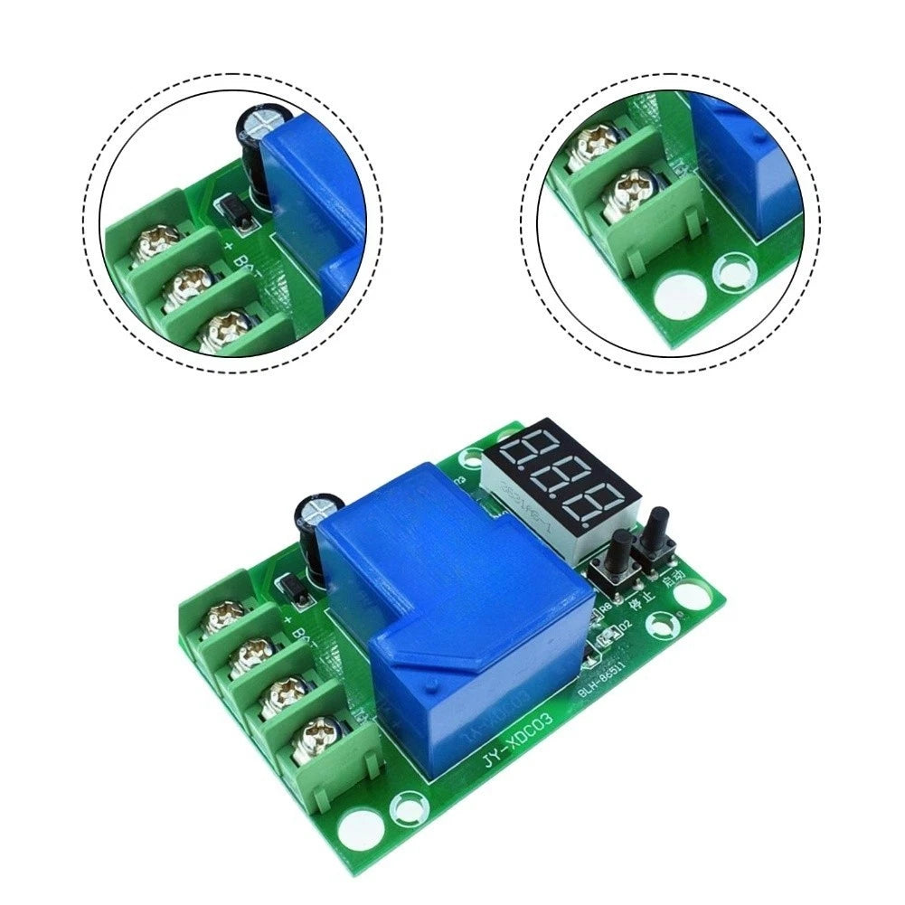 Charge Control Board for Easy Reset (Adjustable, ABS Housing)