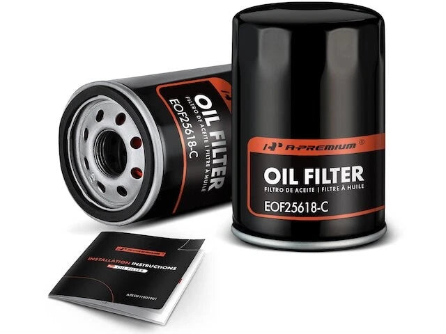 Set of 2 Engine Oil Filters for Jaguar XKR (2000–2005) RV432DY