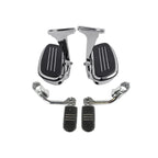 Passenger Floorboards & Foot Pegs for Harley Street Glide (1993–2023)