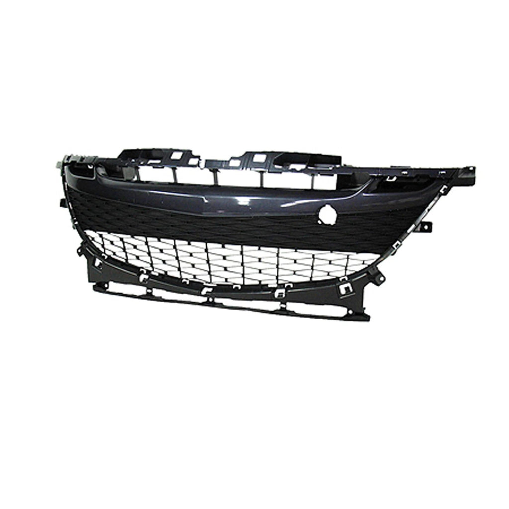 Replacement Gray Smooth Front Bumper Grille (See compatibility Chart)