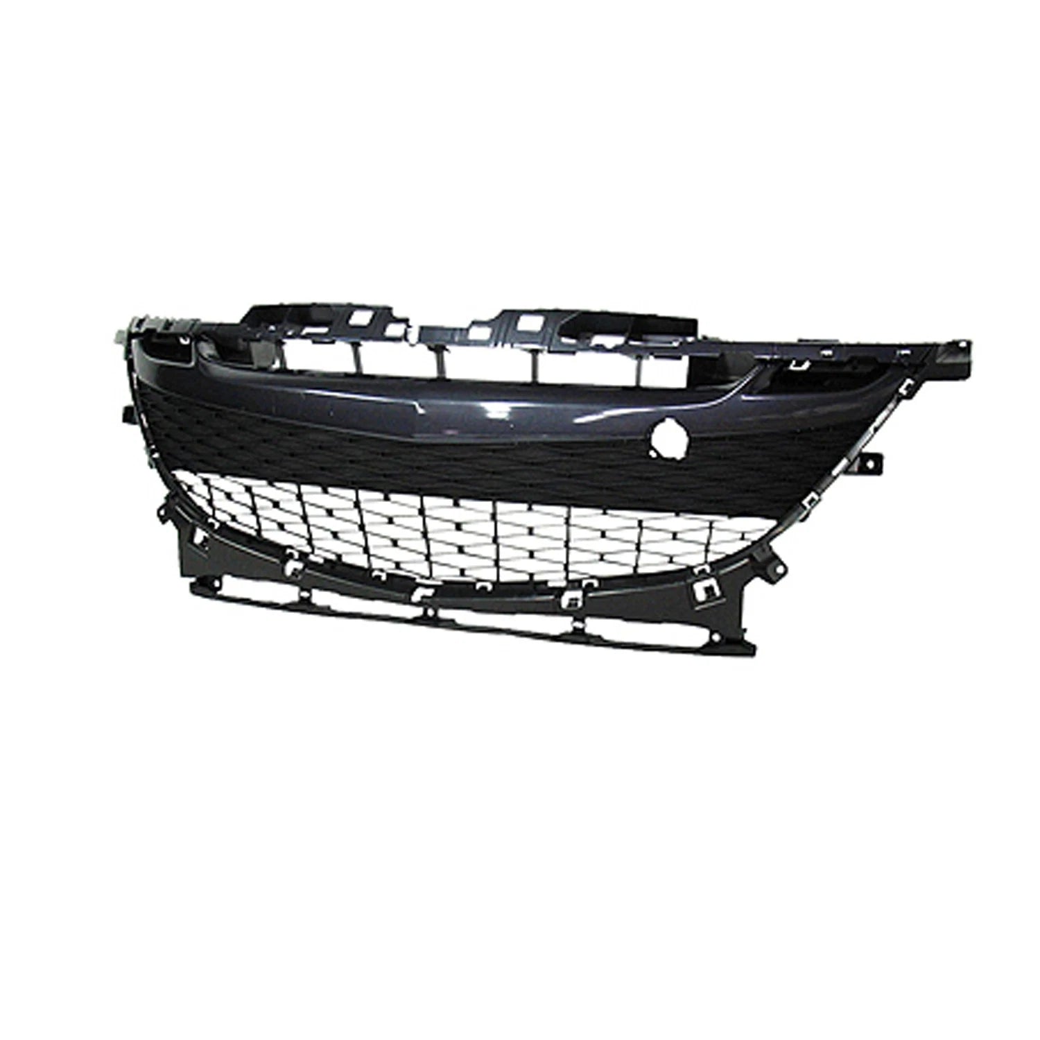 Replacement Gray Smooth Front Bumper Grille (See compatibility Chart)