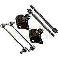 Set of 6 Front Lower Ball Joints for Toyota Prius (2004–2009)