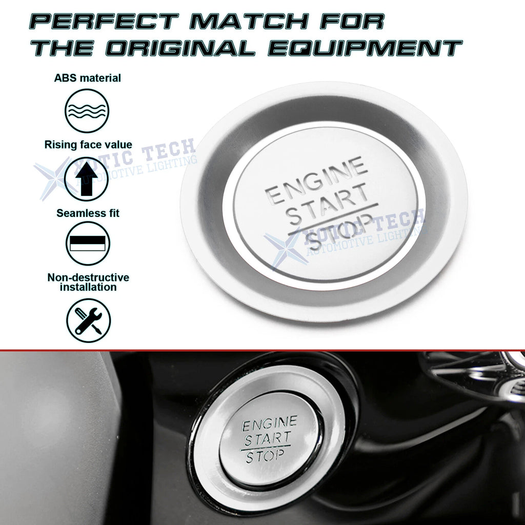 Engine Start/Stop Push Button Molding Trim for Honda Civic (2022-2024)
