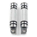Chrome Aluminum H-D Male Mount Footpegs Footrests for Harley Davidson
