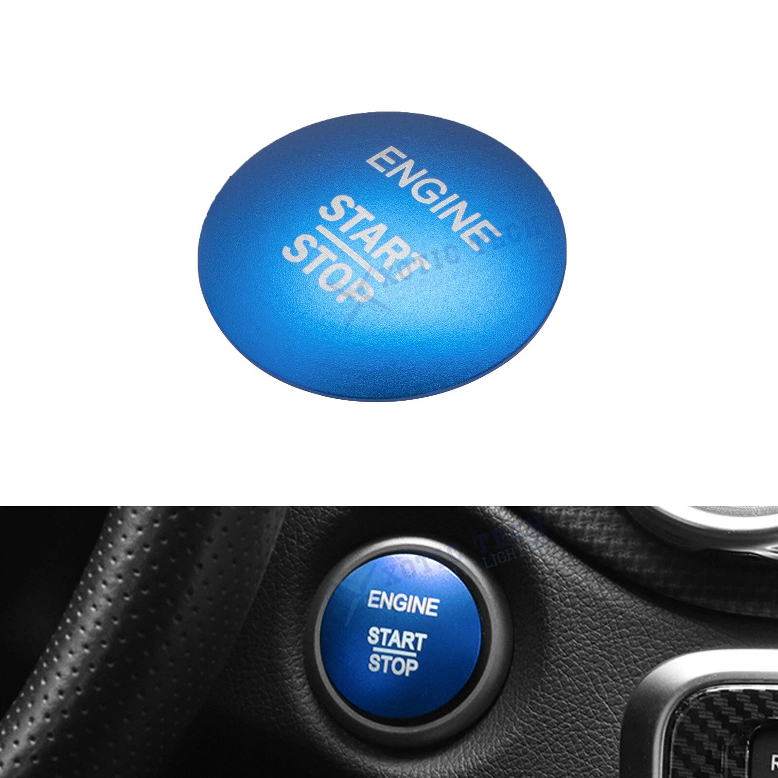 Engine Start Stop Button Knob Cover Trim for Mercedes-Benz (2014–2016)