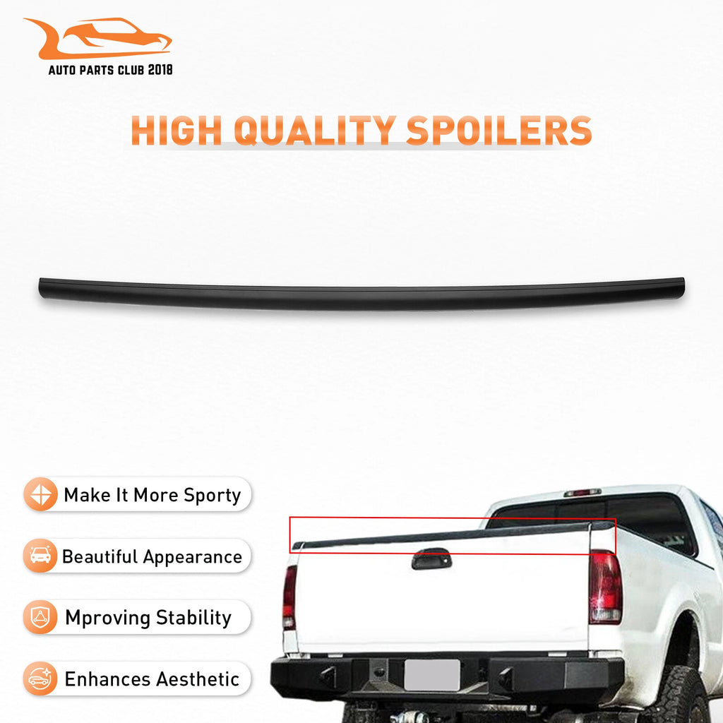 Tailgate Molding Spoiler Protector Cover Cap for F-250 Super Duty (1999–2005)