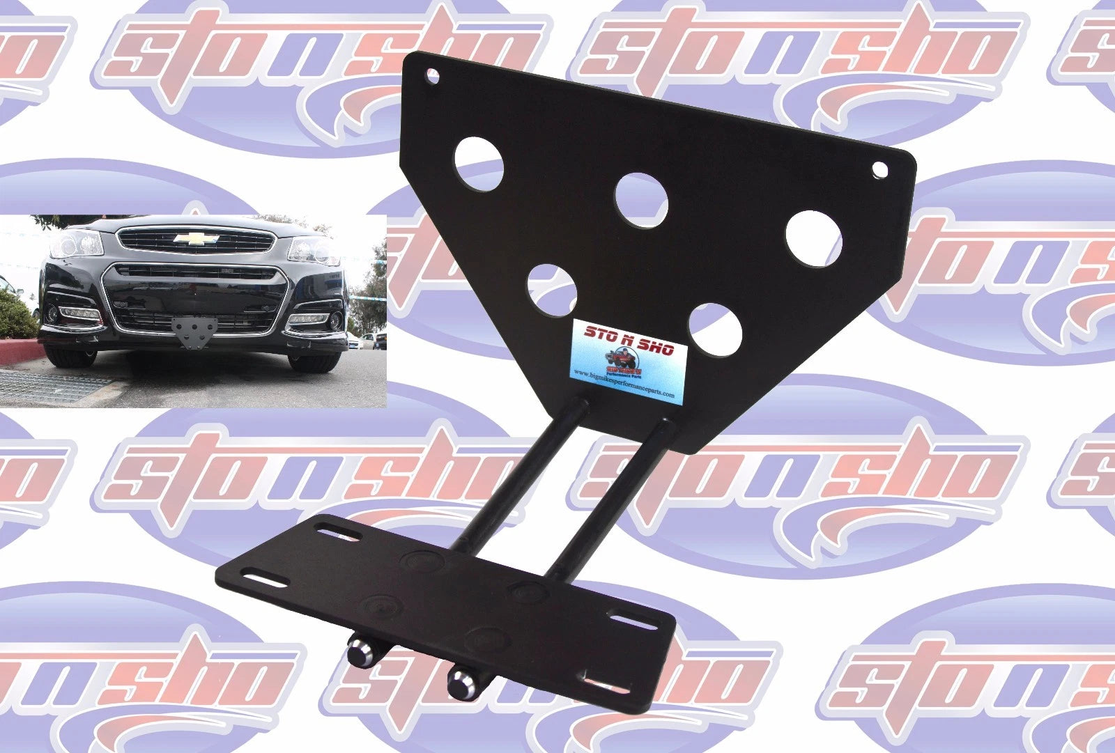 License Plate Bracket Removable for 2014-2017 Chevy SS