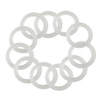 10PCS PTFE Gasket for Tri Clover Sanitary Clamp 1.5in (35mm)
