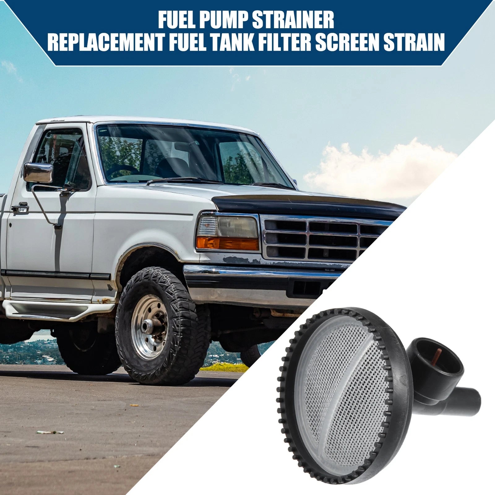 Set of 1 E5TZ9J306BA Diesel Fuel Tank Pick-up Screen Filter for Ford E-350 (1992–1997)
