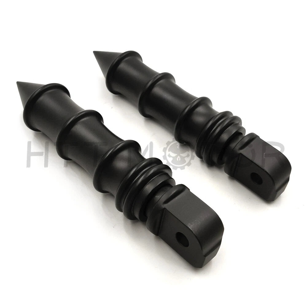 Spike Bamboo Footpegs for Harley-Davidson Softail Slim FLSL & Breakout FXBR (2018–2023)