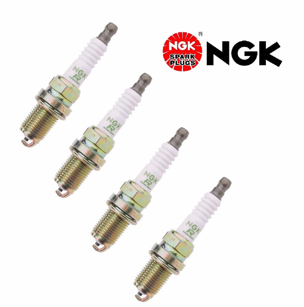 Set of 4 Spark Plugs BKR5E11 for Acura Kia Rio Mazda
