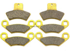Front Rear Brake Pads for Polaris Sportsman 500 (2000–2006)