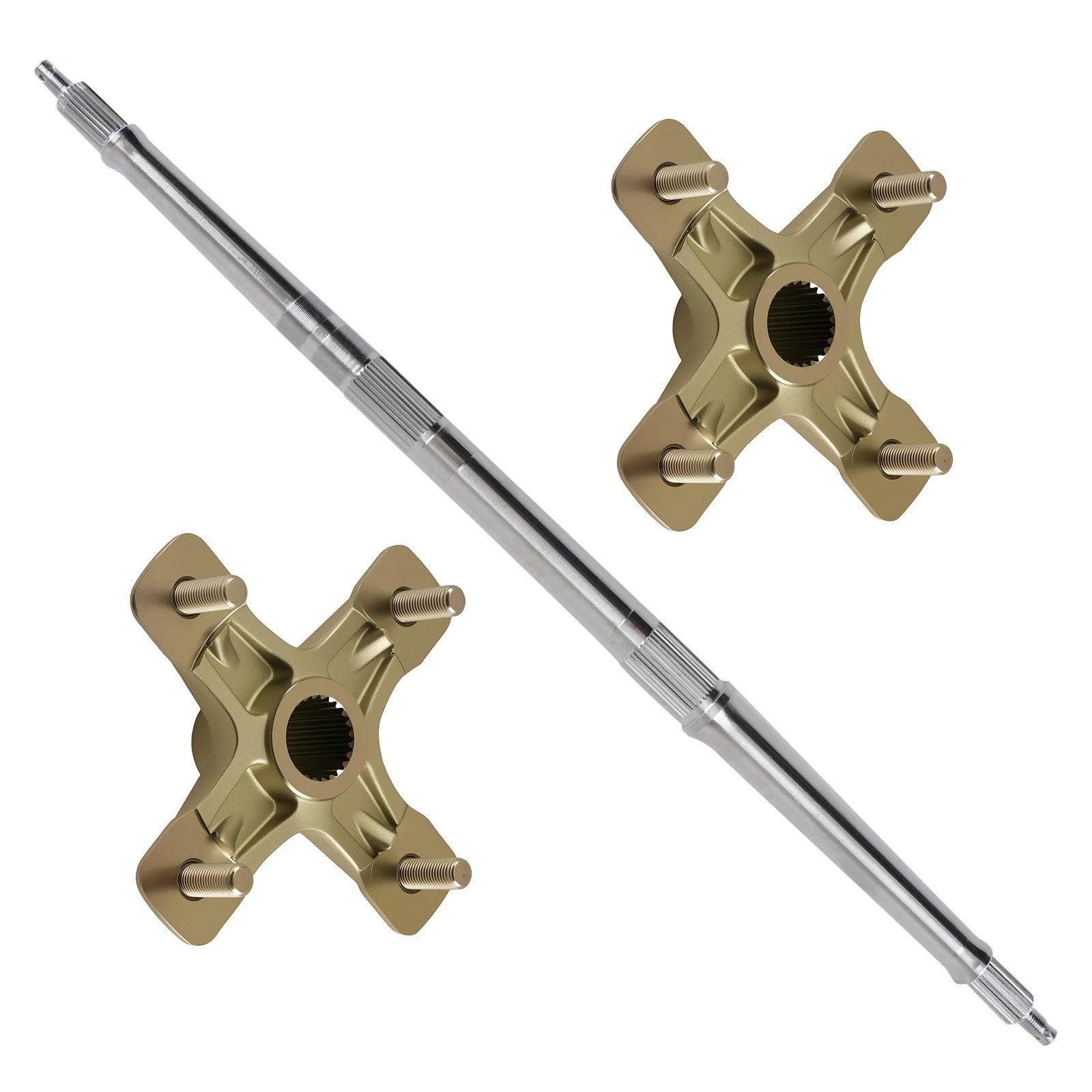 Rear Axle Shaft Assembly w/ Wheel Hub for Yamaha Raptor 660R (2002–2005)