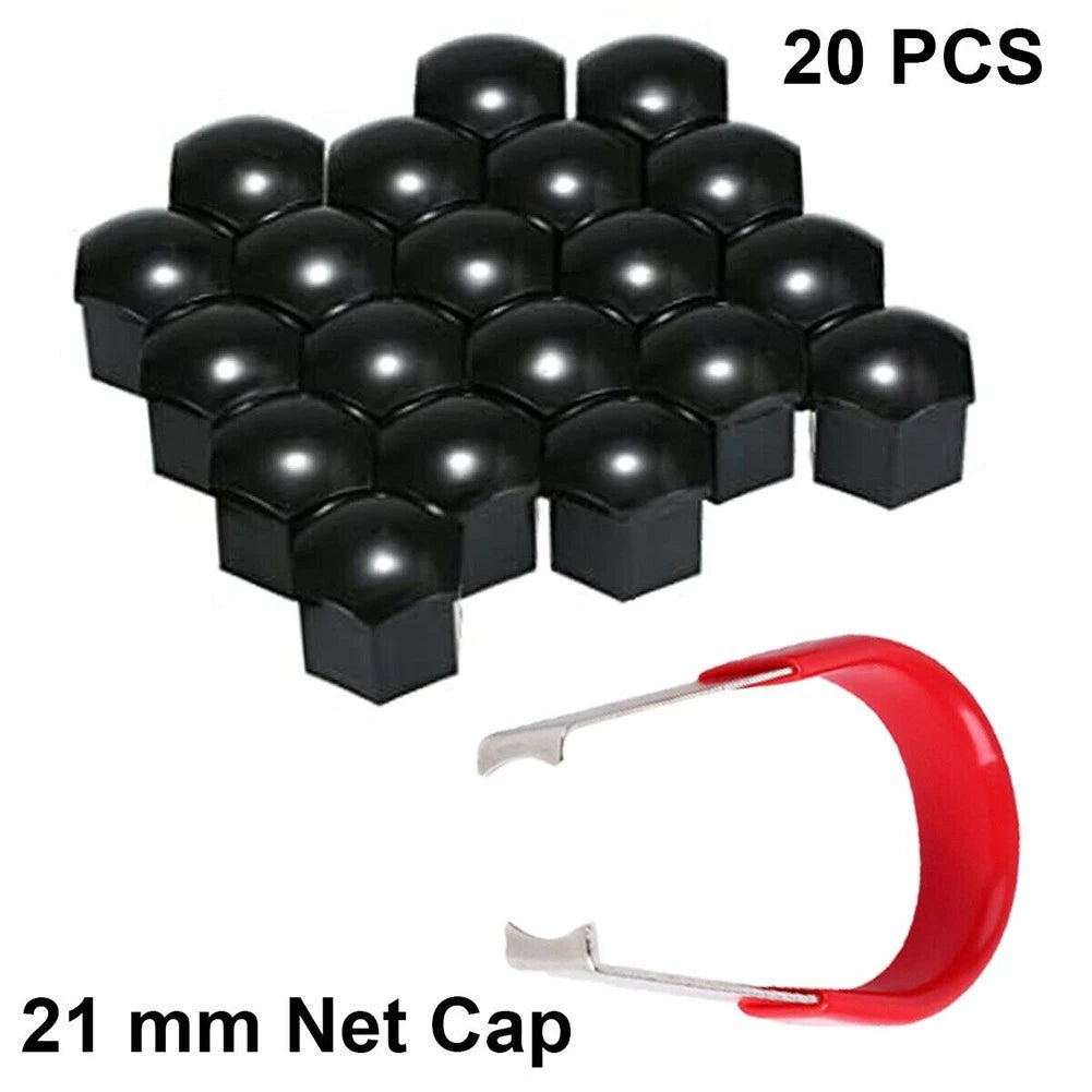 20PCS Wheel Nut Bolt Removal Tool 21MM Alloy Covers for