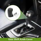 1 Pc Gear Shift Knob Cover for Chevrolet Malibu (2016–2020) Black Grey