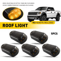 Set of 5 Solar Powered Cab Roof Lights for Dodge Ram Pickup (2003–2018)