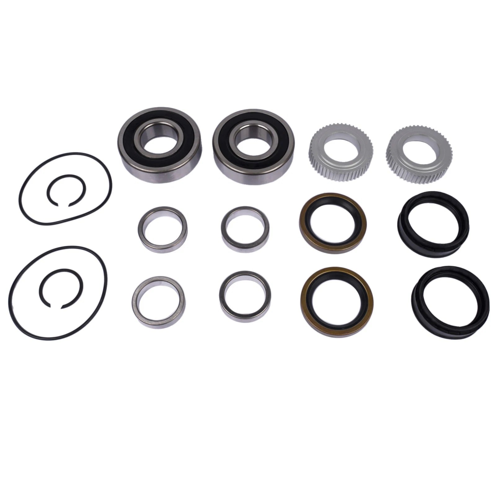 Set of 2 Rear Wheel Bearing Seal Rings for Toyota 4Runner Tacoma Tundra (1995–2006)