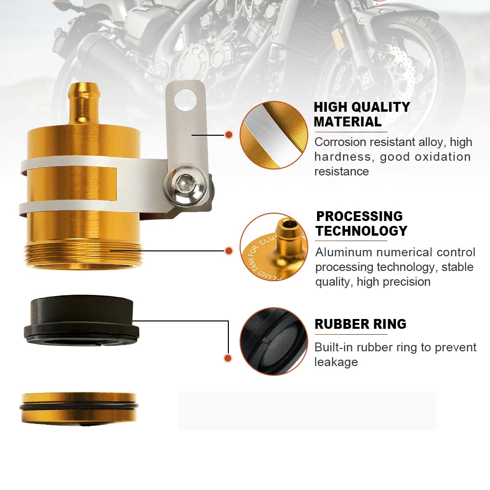 Brake Clutch Master Cylinder Oil Reservoir for Universal Motorcycle