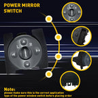 Power Mirror Control Switch for Chevy GMC Tahoe Astro C/K (1990â2000)
