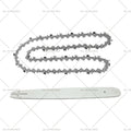 20" Bar Tungsten Carbide Chain .063 3/8 72DL for Stihl Chainsaw