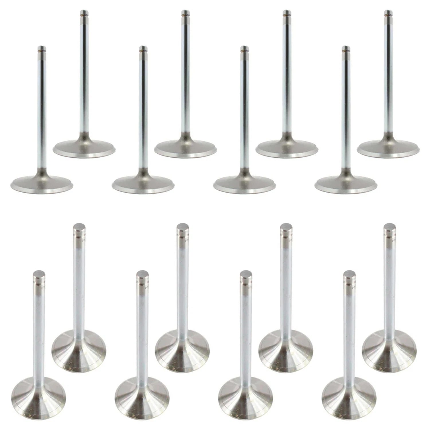 Set of 16 Intake & Exhaust Valves for Silverado Sierra Yukon 1500 V8 (2007–2014)