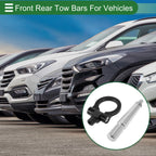 Tow Hook for Mitsubishi Lancer EX (2007–2012) 23.6mm Aluminum Alloy Black