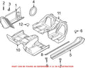 Genuine OEM Rear Floor Carpet 51478413495 for BMW