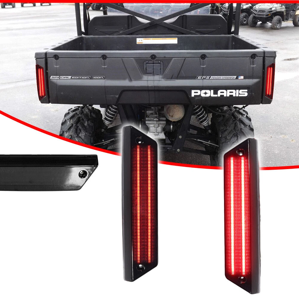 Smoke Tail Lights for Polaris Ranger 500 700 800 900 (2009–2016)