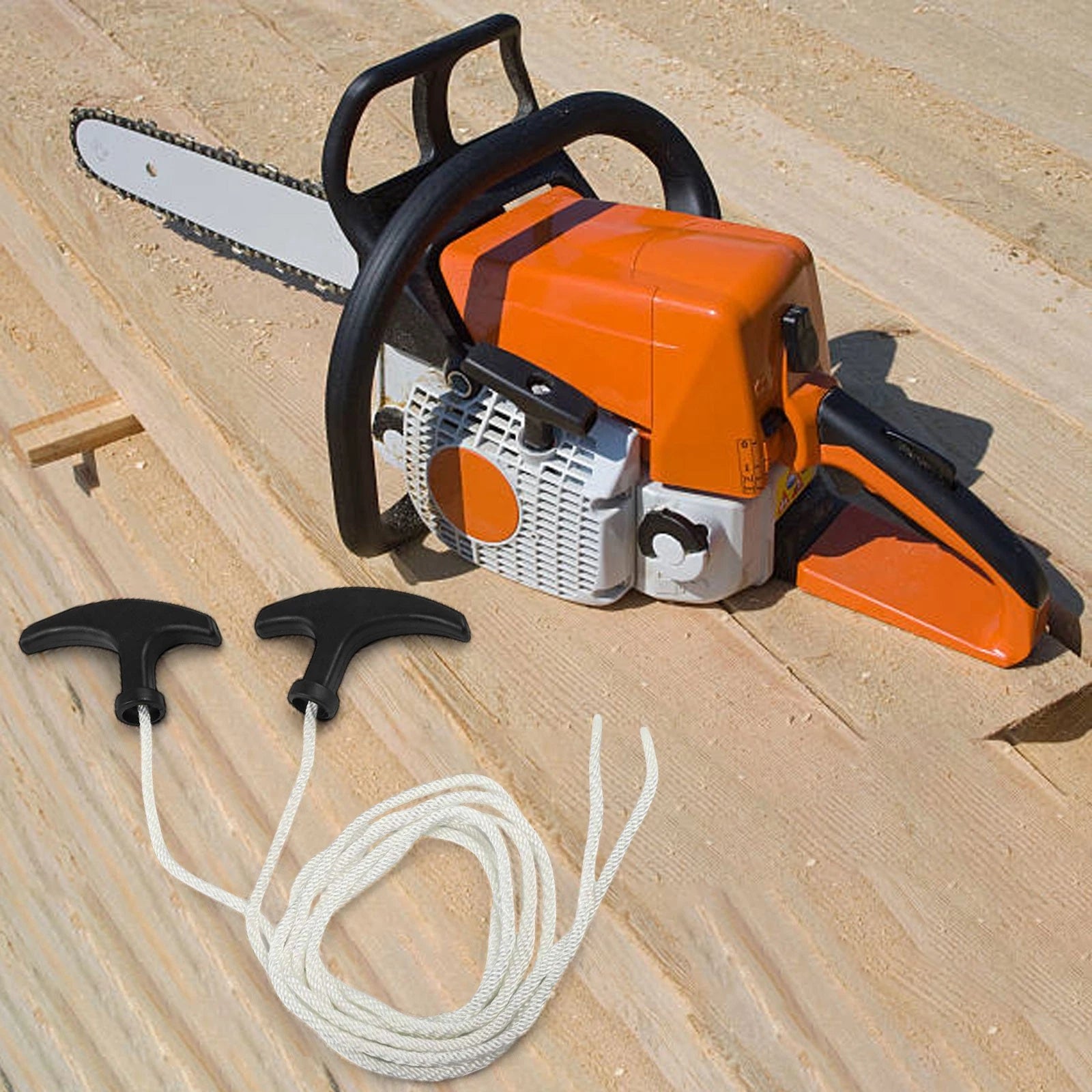 Starter Rope for 49cc Garden Tools (Comfortable Grip, Flexible Length)