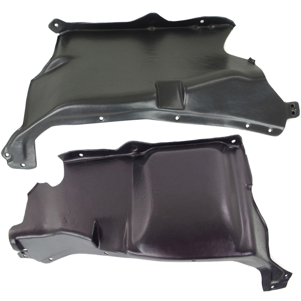 Set of 2 Engine Splash Shields for Volkswagen Beetle (1998–2005)