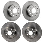 Front & Rear Brake Disc Rotors for VW Jetta Audi A3 (2008–2009)