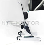Detachable sissybar backrest luggage rack for Harley Dyna (2007–2016)