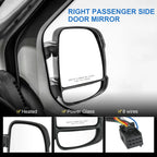 Right Side Mirror for Ram ProMaster 1500 2500 3500 (2014-2021) with Signal Light