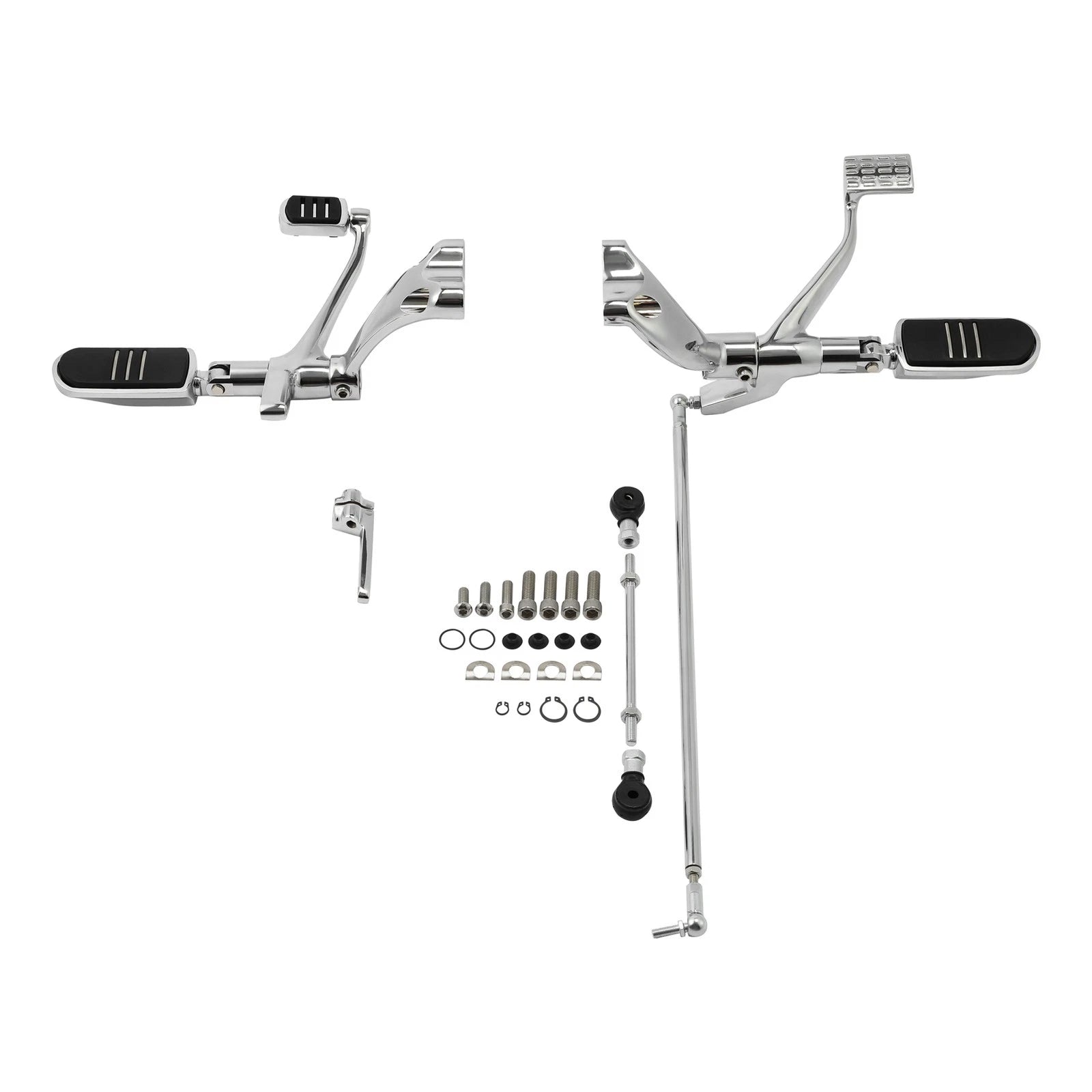 Foot Pegs Forward Control Kit for Harley Sportster XL 883 1200 (2004–2013)