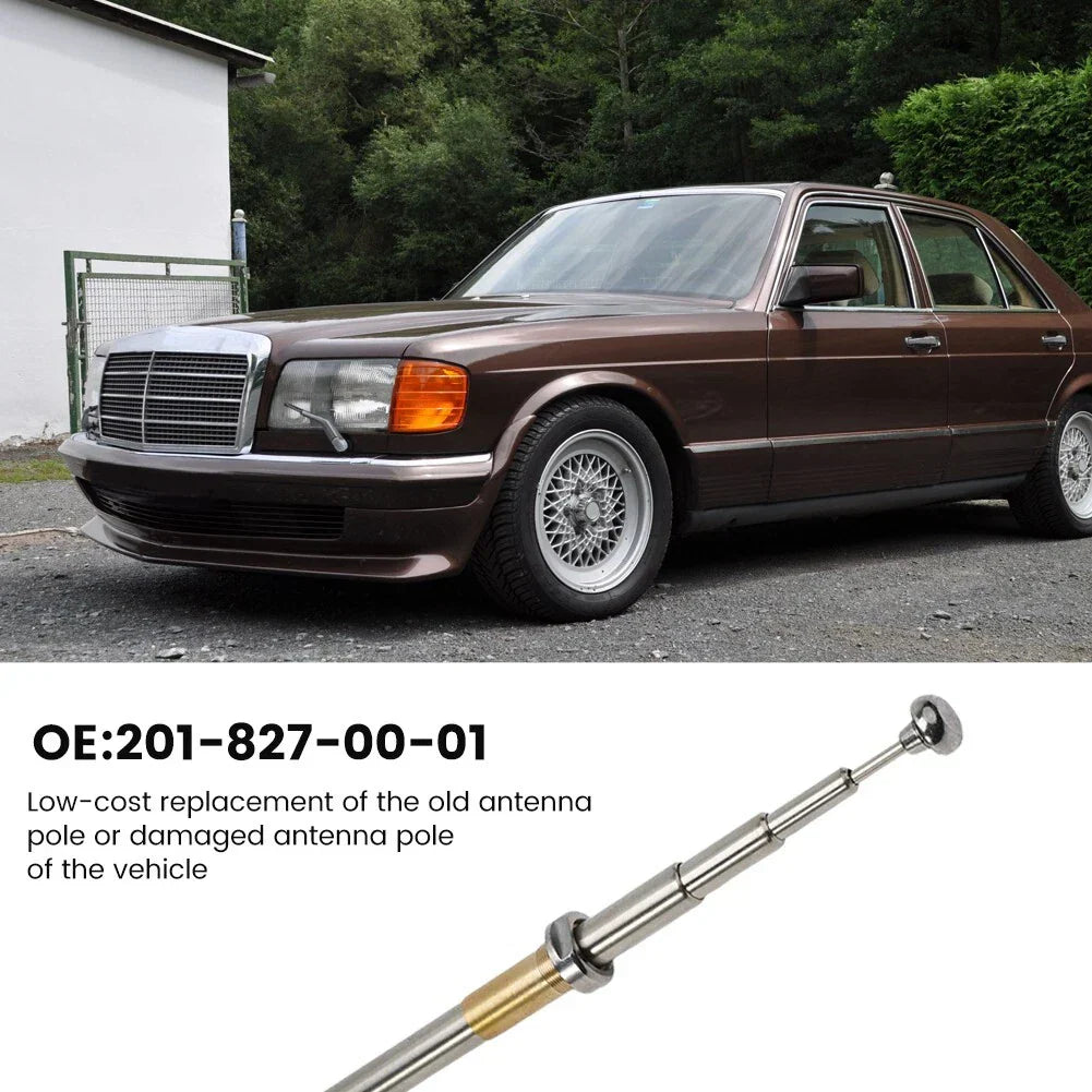 Power Antenna Mast for W124 W126 W201 C107 R107 (1984–1989)