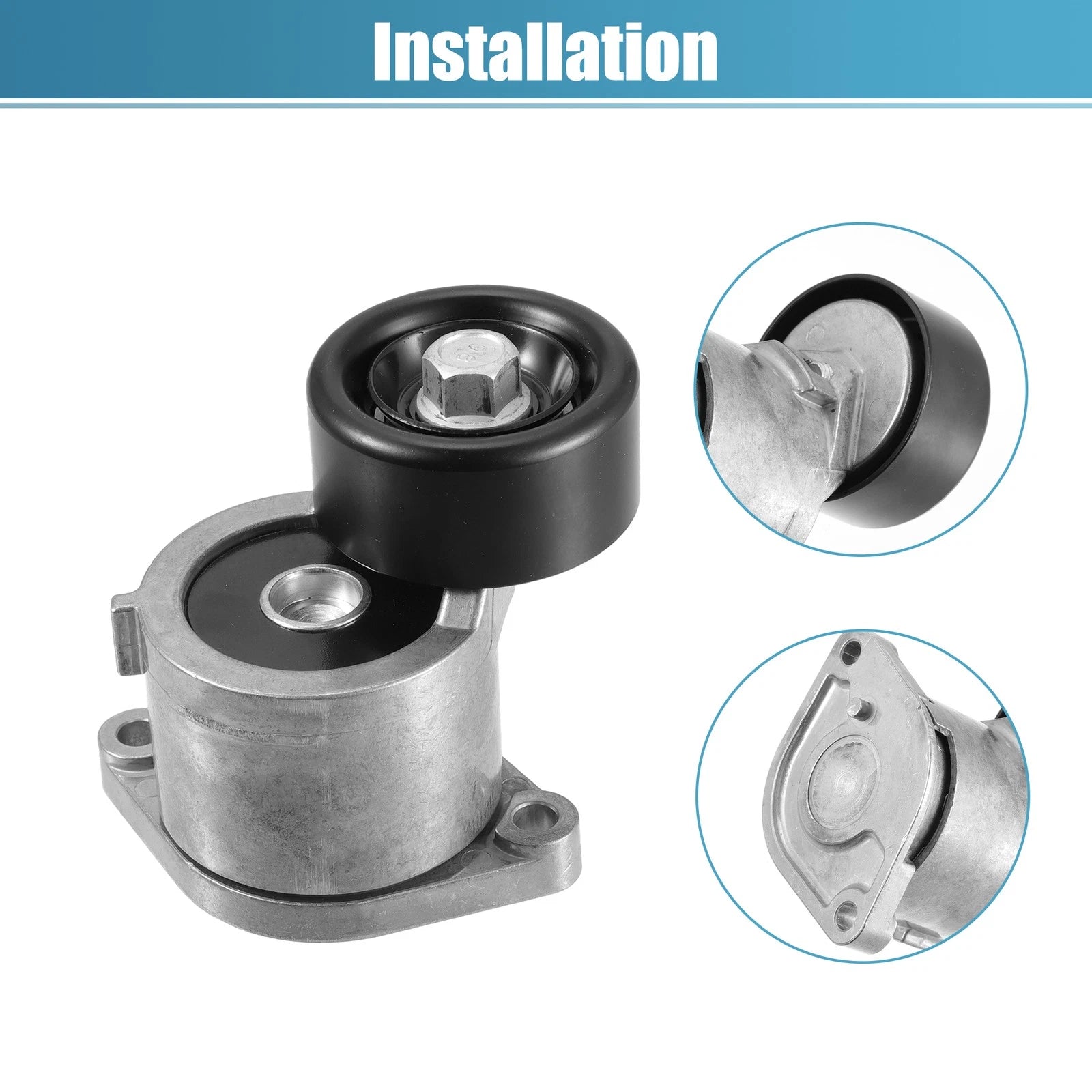 Belt Tensioner Pulley Assembly 252812GGB3 252812GGB1 for Kia Optima (2016–2020)