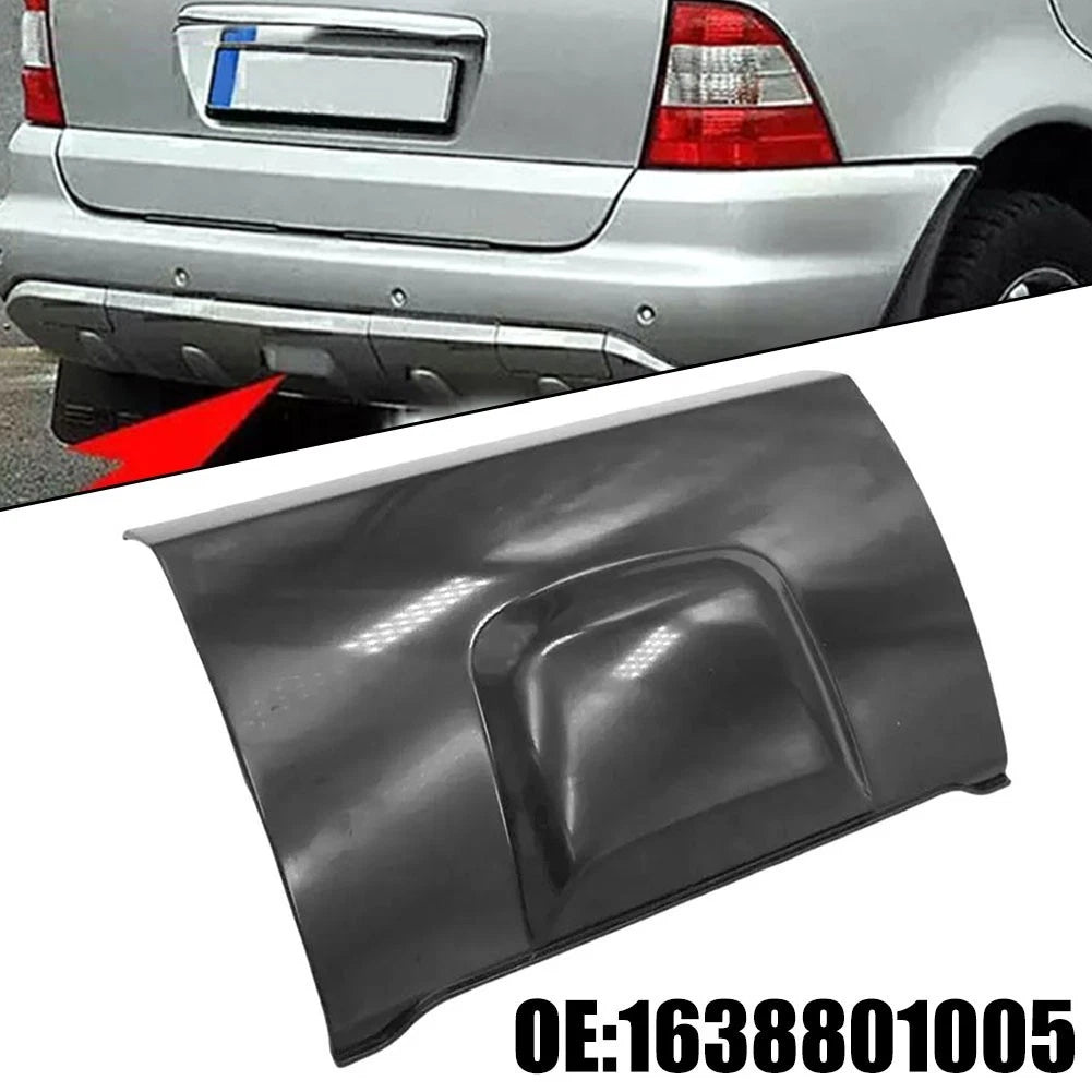 Black Center Tow Hitch Cover for Mercedes-Benz ML W163 (1998–2005) A1638801105