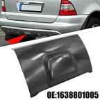 Black Center Tow Hitch Cover for Mercedes-Benz ML W163 (1998–2005) A1638801105