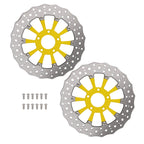 2X Front Brake Disc Rotor 11.8" for Harley-Davidson Trike (2014–2023)