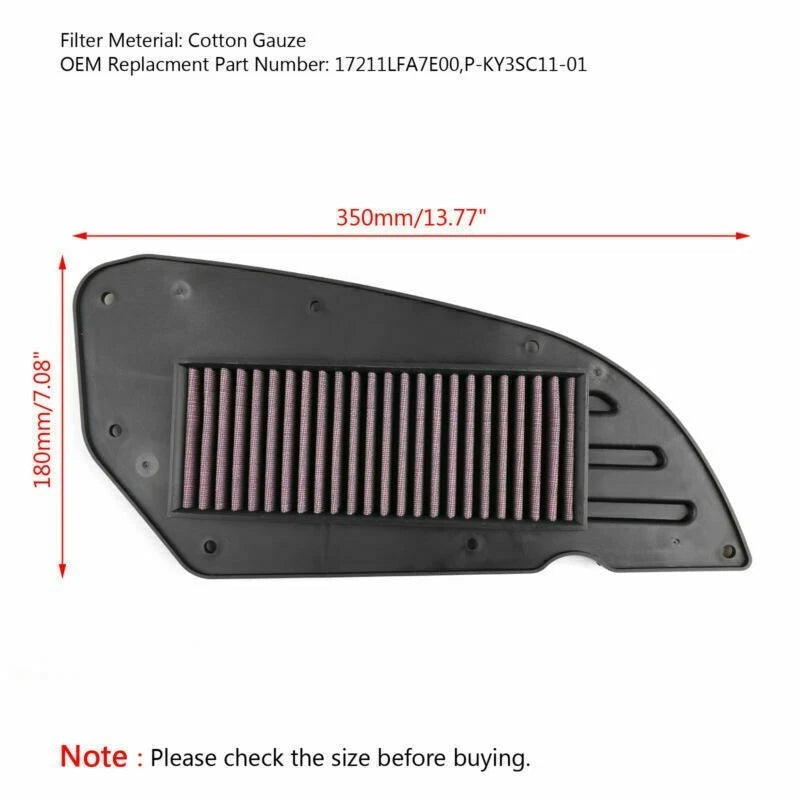 Air Filter for Kawasaki J300/J300SE (2014–2018, 2020, 2022)